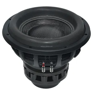 QiaHaiオーディオカーサブウーファー12インチsplサブウーファーパワードrms2000w4000WカーサブウーファースピーカーHYW-12100-020