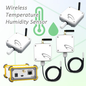 4 ensembles de capteurs de surveillance de la température et de l'humidité pour la chaîne du froid alimentaire, la restauration, détection de température environnementale en temps réel, alarme de haute température - Product Image 1