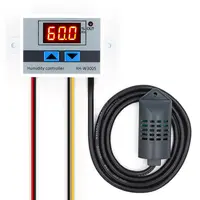 XH-W3005 디지털 습도 컨트롤러 220V 12V 24V 습도계 습도 제어 0 ~ 99% RH Hygrostat 센서