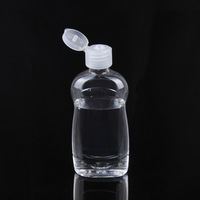 Bouteille pompe en plastique PET transparente de 110 ml et 200 ml pour gel douche bébé, shampoing, savon liquide, soin de la peau, lait, bouteille à presser