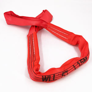 Vineet FWS-10000ヘビーデューティ15t 20t 30t 35t 40t 50t 50tソフトポリエステルラウンドウェビングスリングベルト4-7:1リフティング安全率 - Product Image 5