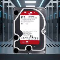Disque dur interne NAS WD20EFRX 2 To SATA 6 Gb/s 5400 tr/min 64 Mo de cache 3,5 pouces CMR Rouge pour serveur de stockage