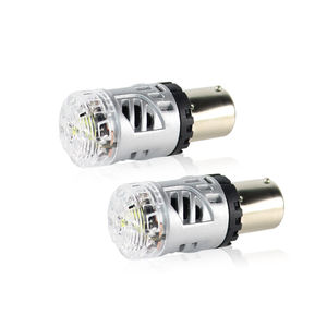 1157 BA15D BAY15D 1156 BA15S P21W P21/5W CANbus หลอดไฟ LED CANbus 2800LM สัญญาณไฟเลี้ยวรถยนต์ไฟเบรกถอยหลังสีแดงขาวเหลือง12V - Product Image 4