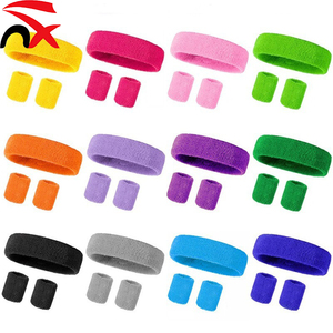 Conjunto de Tres Piezas de Cinturón Deportivo y Pañuelo para la Cabeza con Logotipo Personalizado, Cinturón Deportivo y Pañuelo para la Cabeza de Poliéster para Hombre y Mujer - Product Image 1