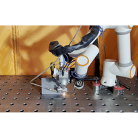 Sistema de Soldadura Robótica Industrial DREAMON con Brazo Robótico, Visión Láser, Construcción de Acero Inoxidable, Caja de Cambios y Motor