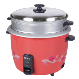 BIS trống Nồi cơm điện 1.8L/2.8L với cơ thể đầy màu sắc, Đỏ/Cam/xanh/vàng/xanh/Tím vv, với hoa sơn cơ thể - Product Image 6