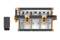 Router CNC de Dos Cabezas y Ocho Husillos 3013