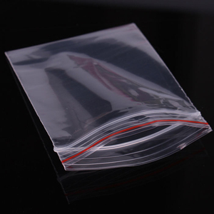 clear resealable doypack zipper plastic bag