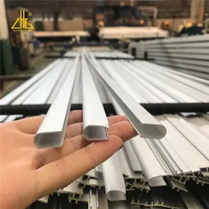 Pabrik Cina Menawarkan Slim Bagian U Profil Aluminium, Ukuran Kecil Profil Aluminium Crimping Mesin