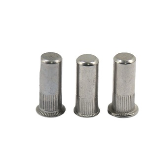 Wanqian Fasteners 304 Stainless Steel Countersunk Rivet Nuts Metric Thread Inserts With Vertical Grooves - Product Image 2