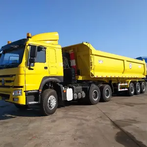 Hydraulic Trailer / 100 Ton 3 Axle Side Dump Truck