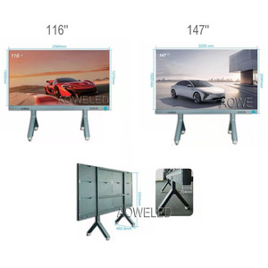 จอวิดีโอวอลล์ LED แบบติดตั้ง P2 ขายดีสำหรับโฆษณาในร่ม ความละเอียด 4K ยี่ห้อ AOWEICON รุ่น AOWEICON AOWEICON Led - Product Image 5