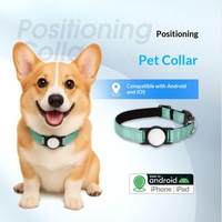 Collier GPS anti-perte pour animaux de compagnie, étui de protection pour AirTag, suivi intelligent iOS Android