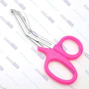 Nuevas tijeras de vestir de alta calidad para enfermería y uso doméstico Mango de color Instrumento quirúrgico Base-Tijeras de vendaje - Product Image 2