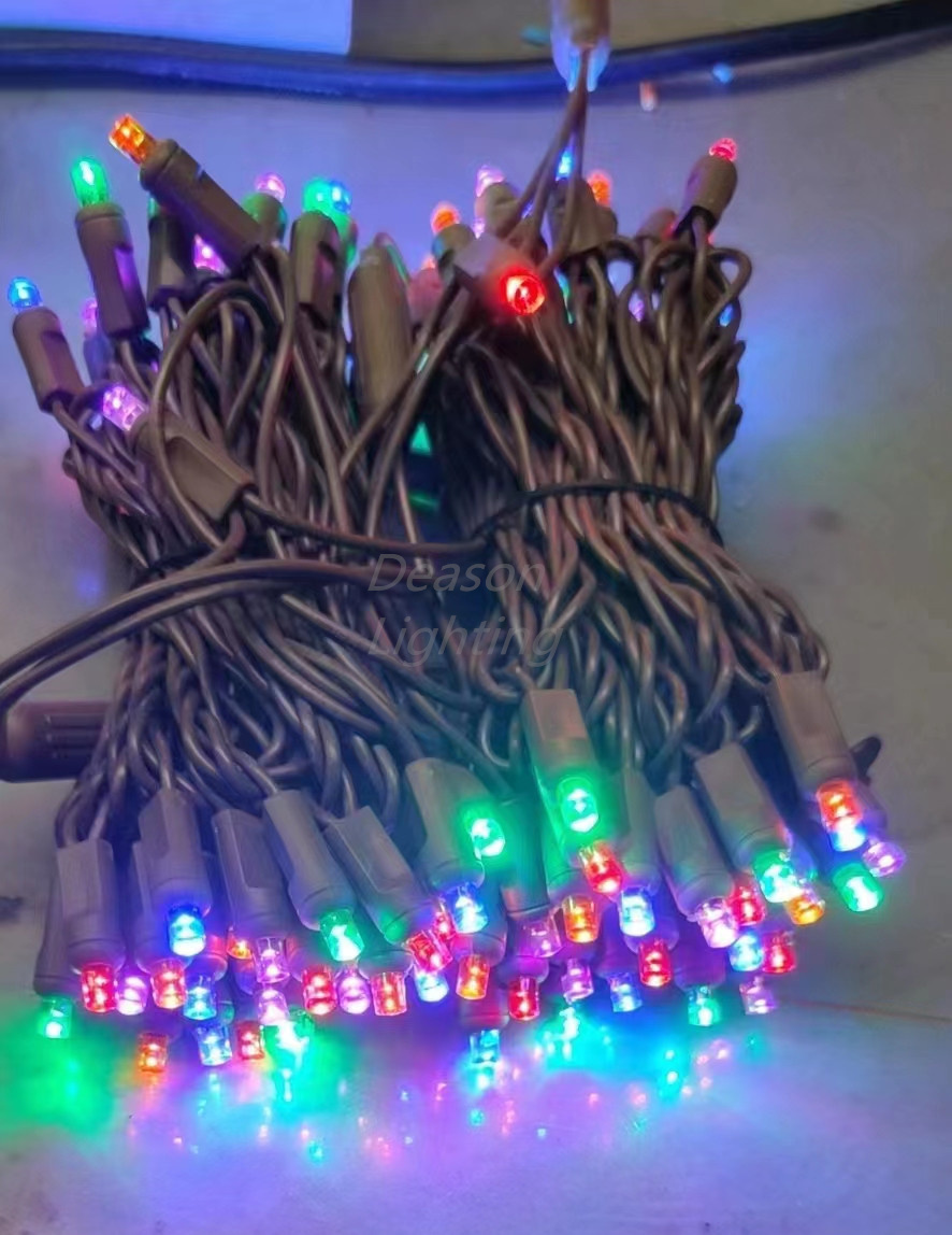 Commercial Ip65 5mm Wide Angle Mini Light Strings Waterproof Decorative