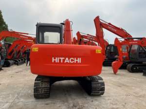 Excavadora Usada Hitachi EX60 de 6 Toneladas con Motor Cummins, Tipo Oruga, Bajo Precio, Componente de Motor Principal Fabricado en Japón, 1 Año de Garantía Postventa - Product Image 2