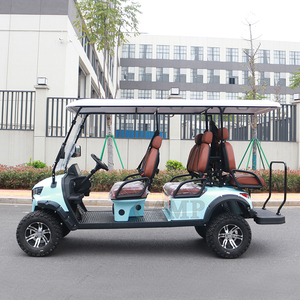 Trại 72V pin lithium năng lượng mặt trời Powered 6 chỗ ngồi Xe golf off road <span class=keywords><strong>Buggy</strong></span> 4 bánh xe Câu lạc bộ xe điện Golf giỏ hàng Xe tay ga - Product Image 3
