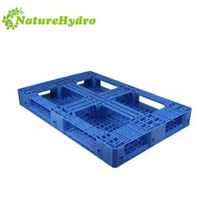 Durable warehouse nestable stacking heavy duty HDPE for food and transport Plastic Pallet For Racking