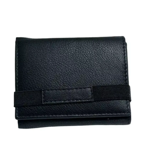 Premium Black Genuine Leather <b>Card</b> <b>Wallet</b> for Men Travel Purse Slim Bifold <b>Card</b> <b>Holder</b> Stylish Everyday <b>Wallet</b> - Product Image 1