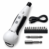 Nouvel ensemble de tournevis électrique 2026, batterie au lithium rechargeable, style pistolet, outil de perçage multifonctionnel compact pour bricolage domestique