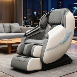 Luxuriöser Zero-Gravity PU-Leder 3D Shiatsu Massagesessel mit Luftdruck-Körper- und Beinmassage, Schneller Versand, Neuer Massagesessel mit Liegefunktion - Product Image 1