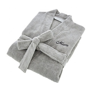 Großhandel Hotel-Bademäntel aus Baumwolle, Spa-Schlafset für Paare, Luxus-Bademantel für Männer und Frauen mit individuellem Logo, 100% Baumwolle - Product Image 5
