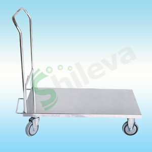 รถเข็นสแตนเลสสำหรับโรงพยาบาล Taiyis ขนาด 900x600x600 มม. รถเข็นขนส่งอุปกรณ์และวัสดุทางการแพทย์ - Product Image 2