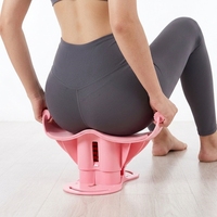 Entraîneur de hanches TPE, appareil d'exercice des cuisses avec design ergonomique, poignée antidérapante, résistance réglable, pour raffermir les jambes, yoga, fitness
