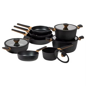 Chất lượng cao 7 pcs <span class=keywords><strong>Cookware</strong></span> <span class=keywords><strong>Set</strong></span> Sauce Pan Fry Pan soong chảo không dính đồ dùng nhà bếp - Product Image 1