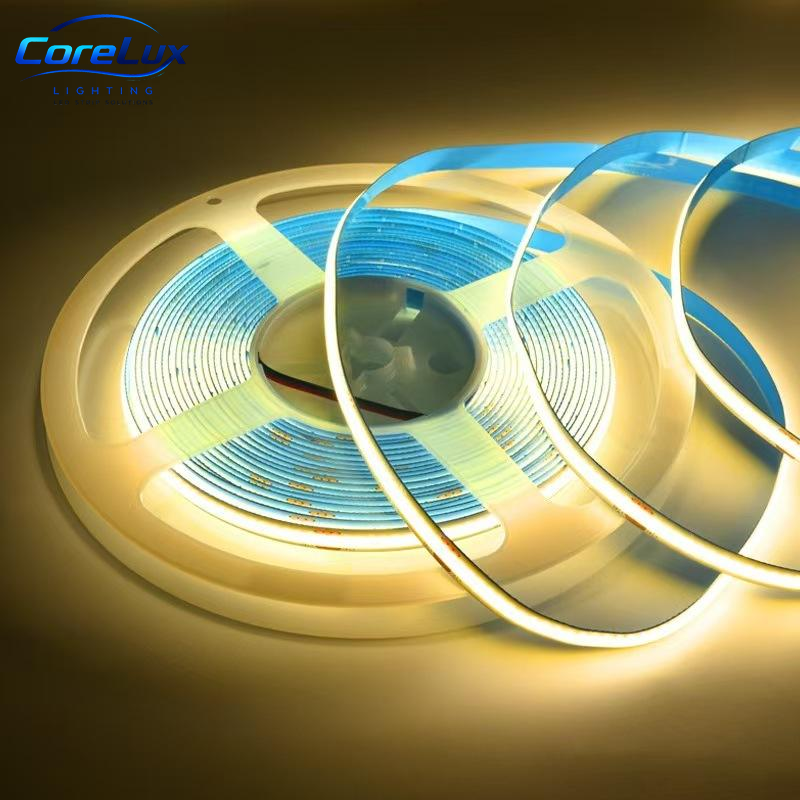 DC 12V Single-Sided Single Color LED Strip 300 LEDs 8W/M 6.5mm PCB IP20 CRI≥80