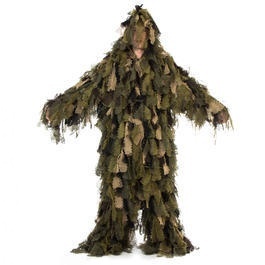 3D 3PC Oak Leaf Woodland Ghillie Suit Waterproof Polyester <strong>Shooting</strong> <strong>Clothes</strong> Portable Outdoor Hunting Set - Product Image 2