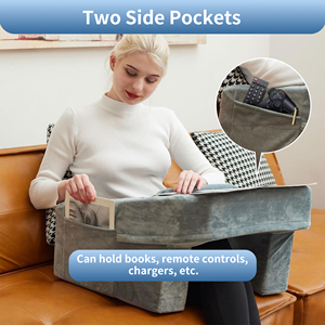 Wholesale Memory Foam Soft Reading <strong>Pillow</strong> for Arm Rest Lap Desk <strong>Pillow</strong> for Playing and Gaming - Product Image 6