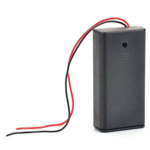 En Plastique Durable 2AA 3V Support De Batterie Boîtier Avec Interrupteur MARCHE/ARRÊT et 150mm Fils - Product Image 2