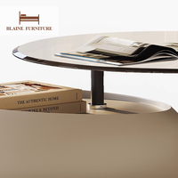 Vente en gros élégante table basse laquée écologique pour chambre à coucher personnalisée en usine table d'appoint de meubles de salon au design unique et moderne