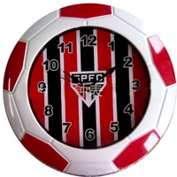 Jam Dinding Plastik Promosi Dial/Logo Kustom 12 Inci Jam Dinding Kuarsa Analog Dekorasi Rumah Jam Murah