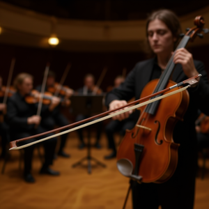 คันชักไวโอลินอาร์เบอร์ 4/4 ไม้เพอร์นัมบูโก เครื่องดนตรีเคลือบเงา - Product Image 2