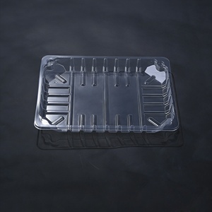 Recyclable Disposable Food Grade <strong>PET</strong> <strong>Blister</strong> <strong>Packaging</strong> Fruit Tray Clear <strong>Transparent</strong> Customizable Printing - Product Image 2