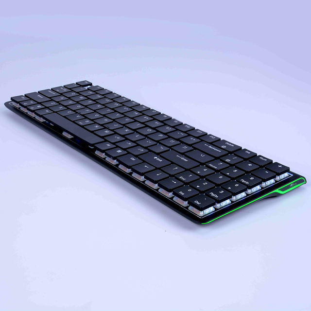 Custom High Quality Tablet case Mechanical Laptop Cheap Gaming Wholesale Turkish Bamboo Wood Wireless Keyboard with 2keypads