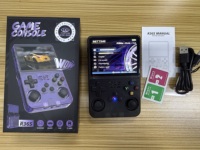 Console de jeu portable rétro R36S, écran 3,5 pouces, format voyage, console de jeu portable classique, lecteur de jeux portable R36s