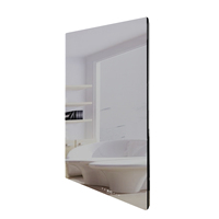 Thermostat numérique intelligent intégré 7 jours x 24 heures programmes affichage frontal Désembueur M58D 580W Panneau chauffant infrarouge à miroir