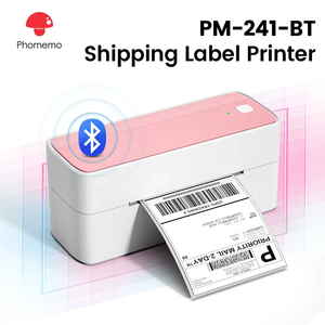 เครื่องพิมพ์ฉลากจัดส่งไร้สาย Phomemo PM-241-BT ขนาด 4x6 นิ้ว ความเร็วสูง รองรับ Shopify AMZ EBay และพิมพ์ใบนำส่งสินค้า - Product Image 2