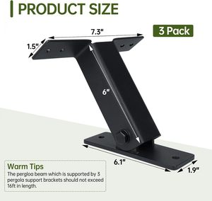 Soportes <span class=keywords><strong>de</strong></span> soporte <span class=keywords><strong>de</strong></span> elevador <span class=keywords><strong>de</strong></span> techo <span class=keywords><strong>de</strong></span> pérgola, <span class=keywords><strong>Kit</strong></span> <span class=keywords><strong>de</strong></span> montaje <span class=keywords><strong>de</strong></span> viga <span class=keywords><strong>de</strong></span> poste <span class=keywords><strong>de</strong></span> elevador <span class=keywords><strong>de</strong></span> techo <span class=keywords><strong>de</strong></span> sillín Reversible para pérgola <span class=keywords><strong>de</strong></span> Patio <span class=keywords><strong>de</strong></span> <span class=keywords><strong>madera</strong></span> - Product Image 6