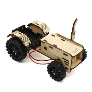 Kit scientifique en bois pour enfants, modèle de tracteur à assembler soi-même, jouet éducatif pour enfants de 7 à 9 ans - Product Image 4