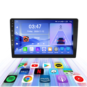 Radio Universal con Pantalla de Navegación para Automóvil de 9 Pulgadas, Android CarPlay, GPS Integrado, USB, Asistencia de Reversa, GPS para Reproductor de DVD - Product Image 1