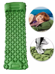 <span class=keywords><strong>Matelas</strong></span> pneumatique <span class=keywords><strong>gonflable</strong></span> automatique 1-2 personnes en PVC imperméable avec oreiller et pompe externe – Confort optimal, compact pour le camping - Product Image 5