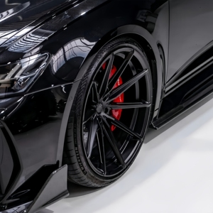 Jantes forgées SHIN en aluminium noir satiné, concaves profondes, forgées 5x112 5x120 15-26 pouces pour <span class=keywords><strong>AUDI</strong></span> <span class=keywords><strong>RS4</strong></span>/5F8X M3/4 G8X 20/21 - Product Image 3