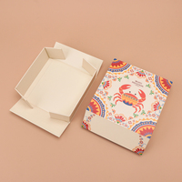 Boîte à rabat personnalisée imprimée, boîte cadeau cosmétique de luxe, emballage en carton imprimé avec logo OEM ODM