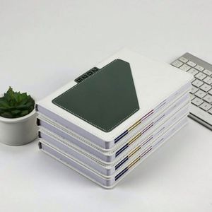 Premium Customizable Spiral Bound A5 Leather Cover Business Planner 2025 Promotional Gift Agenda Organizer Professional <b>Notebook</b> - Product Image 5