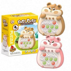 Fidget Sensory Squeeze Toys Light-Up Pop Electronic Speed Push <b>Game</b> Handheld <b>Game</b> Console Squeeze Toys for Adults - Product Image 4