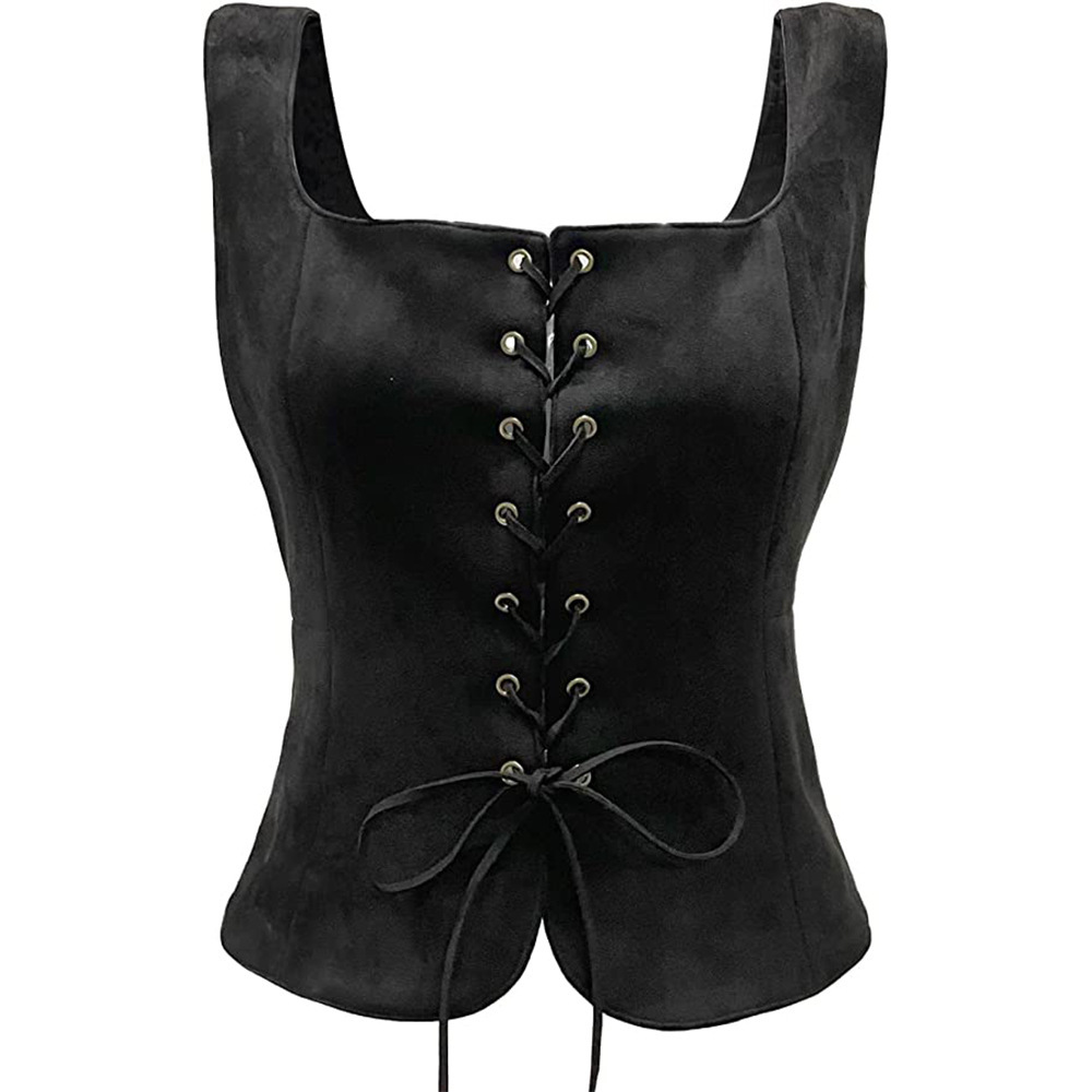 23313 Gilet Viking femme noir 16